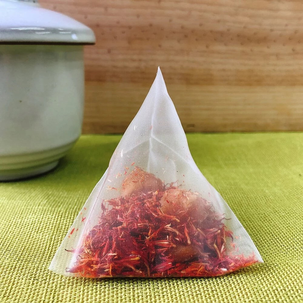 紅花杞子圓肉茶